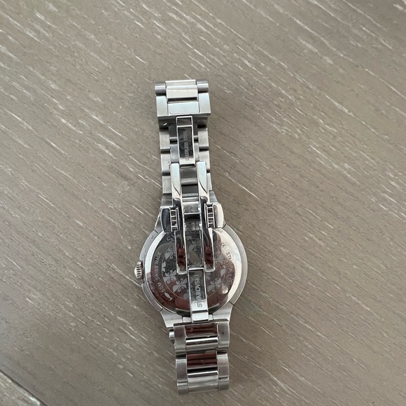 Silver Swarovski watch with crystals mint condition womens - Picture 2 of 8